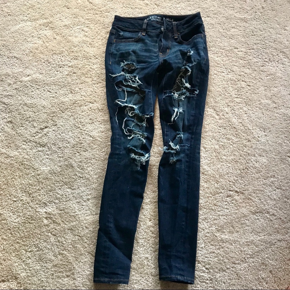 American Eagle Ripped Jeans